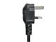 View product image Monoprice Power Cord - BS 1363 (UK) to IEC 60320 C13, 18AWG, 5A/1250W, 250V, 3-Prong, Fused, Black, 6ft - image 5 of 6