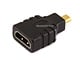 View product image Monoprice HDMI Micro Connector Male to HDMI Connector Female Port Saver Adapter - image 2 of 2