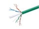 View product image Monoprice Cat6 1000ft Green CMR UL Bulk Cable, Solid (w/spine), UTP, 23AWG, 550MHz, Pure Bare Copper, Reelex II Pull Box, Bulk Ethernet Cable - image 1 of 6