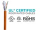 View product image Monoprice Cat6 1000ft Orange CMR UL Bulk Cable, Solid (w/spine), UTP, 23AWG, 550MHz, Pure Bare Copper, Reelex II Pull Box, Bulk Ethernet Cable - image 3 of 6