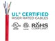 View product image Monoprice Cat6 Ethernet Bulk Cable - Solid, 550MHz, UTP, CMR, Riser Rated, Pure Bare Copper Wire, 23AWG, 1000ft, Red, (UL) - image 3 of 6