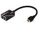 View product image Monoprice HDMI Extender Using Cat5e or CAT6 Cable, Extend Up to 98ft - image 2 of 5