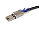 View product image Monoprice 1m 28AWG External SAS 34pin (SFF-8470) Male w/ Thumbscrews to Mini SAS 26pin (SFF-8088) Male Cable - Black - image 2 of 3