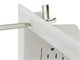 View product image Monoprice Recessed Low Voltage Media Plate with Duplex Surge Suppressor - White - image 3 of 3