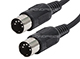 View product image Monoprice 3ft MIDI Cable with 5 Pin DIN Plugs - Black - image 2 of 2