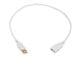 View product image Monoprice USB Type-A to USB Type-A Female 2.0 Extension Cable - 28/24AWG, Gold Plated, White, 1.5ft - image 1 of 3