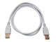 View product image Monoprice USB-A to USB-A 2.0 Cable - 28/24AWG, Gold Plated, White, 3ft - image 1 of 2