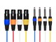 View product image Monoprice 3ft 4-Channel TRS Male to XLR Female Snake Cable - image 5 of 6