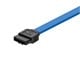 View product image Monoprice 18in SATA 6Gbps Cable with Locking Latch - Blue - image 3 of 3