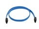 View product image Monoprice 18in SATA 6Gbps Cable with Locking Latch - Blue - image 6 of 6