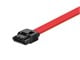 View product image Monoprice 18in SATA 6Gbps Cable with Locking Latch - Red - image 2 of 3