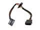 View product image Monoprice 12in 4pin MOLEX Male to 2x 15pin SATA II Female Power Cable (Net Jacket) - image 1 of 5