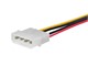 View product image Monoprice 8in SATA 15pin Female with Latch to Molex 4pin Male Power Adapter - image 3 of 3