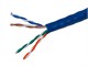 View product image Monoprice Cat5e Ethernet Bulk Cable - Stranded, 350MHz, UTP, CM, Pure Bare Copper Wire, 24AWG, 1000ft, Blue, (UL)(TAA) - image 1 of 2