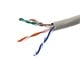 View product image Monoprice Cat5e 1000ft Gray CM Bulk Cable, Shielded (F/UTP), Solid, 24AWG, 350MHz, Pure Bare Copper, Pull Box, No Logo, Bulk Ethernet Cable - image 1 of 3