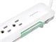 View product image Monoprice 6 Outlet Slim Surge Protector Power Strip with AV Coaxial Protection - 1080 Joules - image 3 of 5