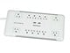 View product image Monoprice 12 Outlet Power Surge Protector with 2 Built-In USB Charger Ports - 3420Joules - image 1 of 6