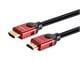 View product image Monoprice 4K High Speed HDMI Cable 6ft - 18Gbps Red (Select Metallic) - image 2 of 6