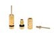 View product image Monoprice 5 PAIRS OF High-Quality Gold Plated Speaker Pin Plugs, Pin Screw Type - image 3 of 3