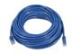 View product image Monoprice Cat6 50ft Blue Patch Cable, UTP, 24AWG, 550MHz, Pure Bare Copper, Snagless RJ45, Flexboot Series Ethernet Cable - image 2 of 2