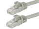 View product image Monoprice FLEXboot Cat6 Ethernet Patch Cable - Snagless RJ45, Stranded, 550MHz, UTP, Pure Bare Copper Wire, 24AWG, 100ft, Gray - image 1 of 2