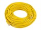 View product image Monoprice FLEXboot Cat6 Ethernet Patch Cable - Snagless RJ45, Stranded, 550MHz, UTP, Pure Bare Copper Wire, 24AWG, 75ft, Yellow - image 2 of 2